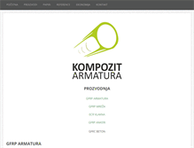 Tablet Screenshot of kompozitna-armatura.com